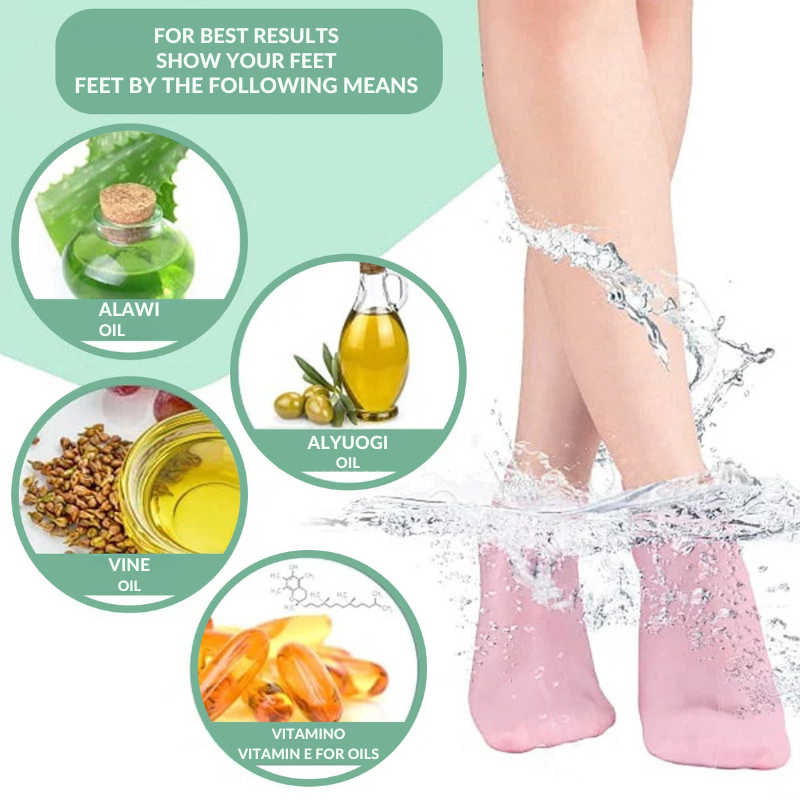 SilicoSoft™ — All-Day Hydrated, Silky Smooth Feet | 50% Off
