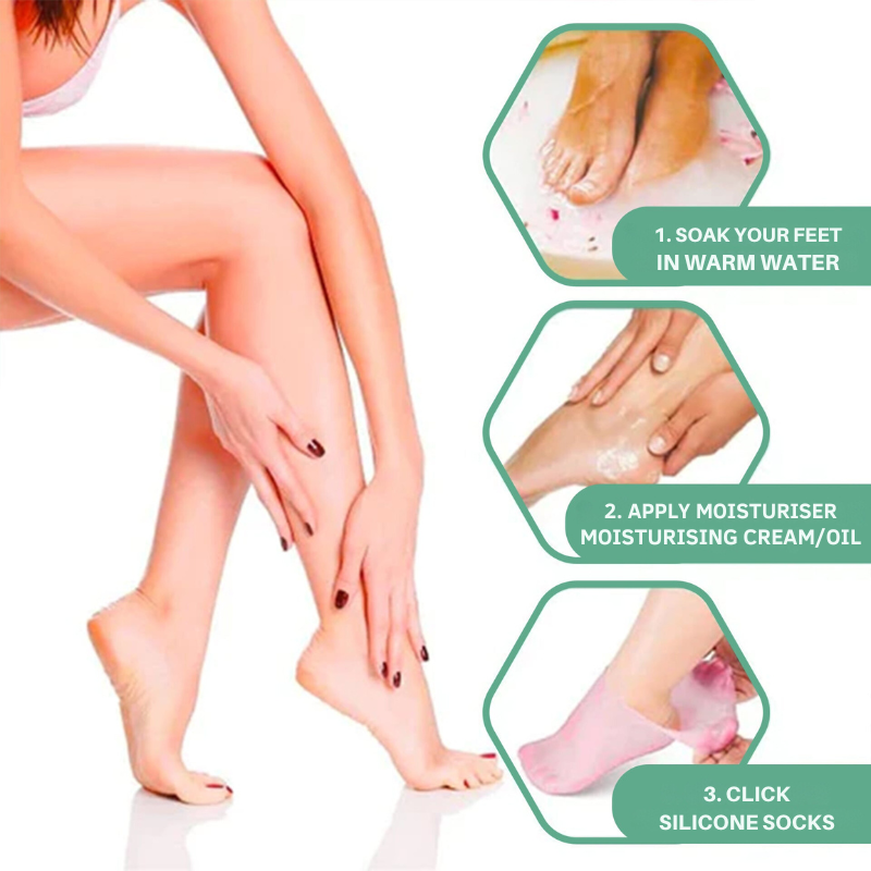 SilicoSoft™ — All-Day Hydrated, Silky Smooth Feet | 50% Off