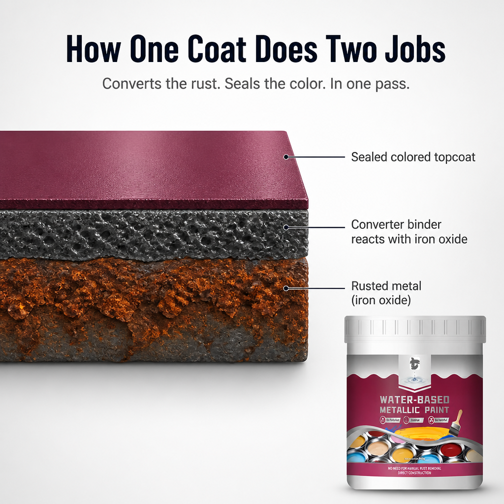 MetaluxeGuard™ — Prevent Rust From Returning And Seal In Vibrancy