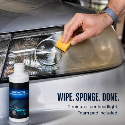 RadianceGuard™ — Remove Yellow Cloudiness and Drive with Spotless Headlights