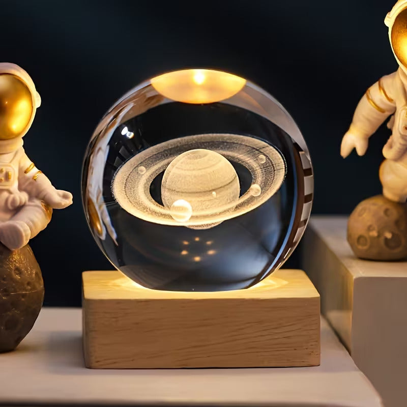 StellarAura™ Crystal Sphere — Ignite Wonder with a Mesmerizing Cosmic Glow That Transforms Your Space
