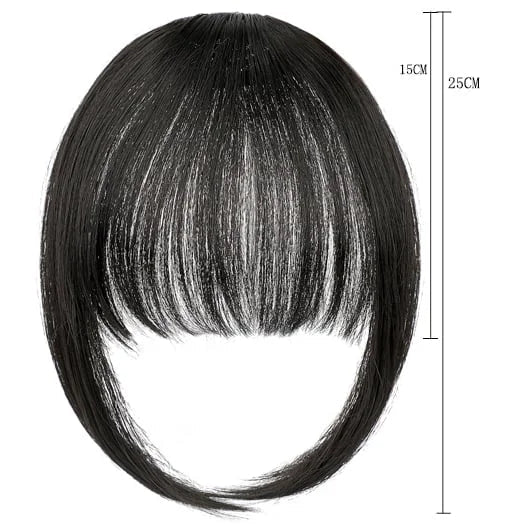NovaTress™ Clip-in Bangs — Snap on Stunning Style and Confidence in Seconds