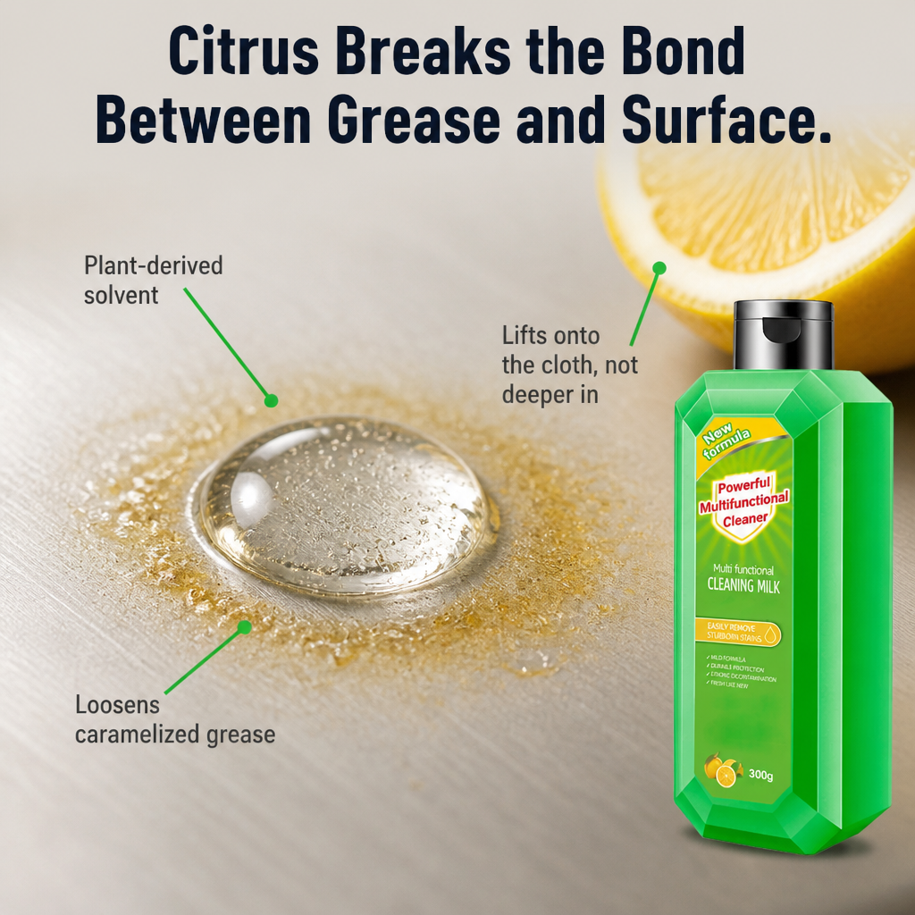 PureSheen™ — Remove Burnt-On Grease and Tub Stains in Just Two Minutes