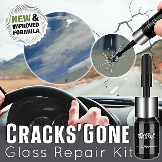PrecisionSeal™ Kit — Repair Cracks Instantly for Glass That Stays Crystal Clear and Strong