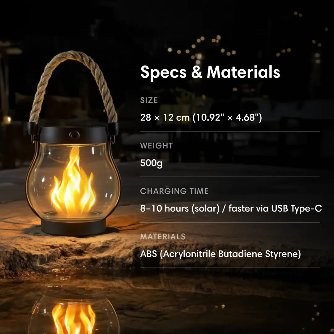 GlowFyre™ — Ignite Cozy Evenings with Effortless, Safe Outdoor Warmth
