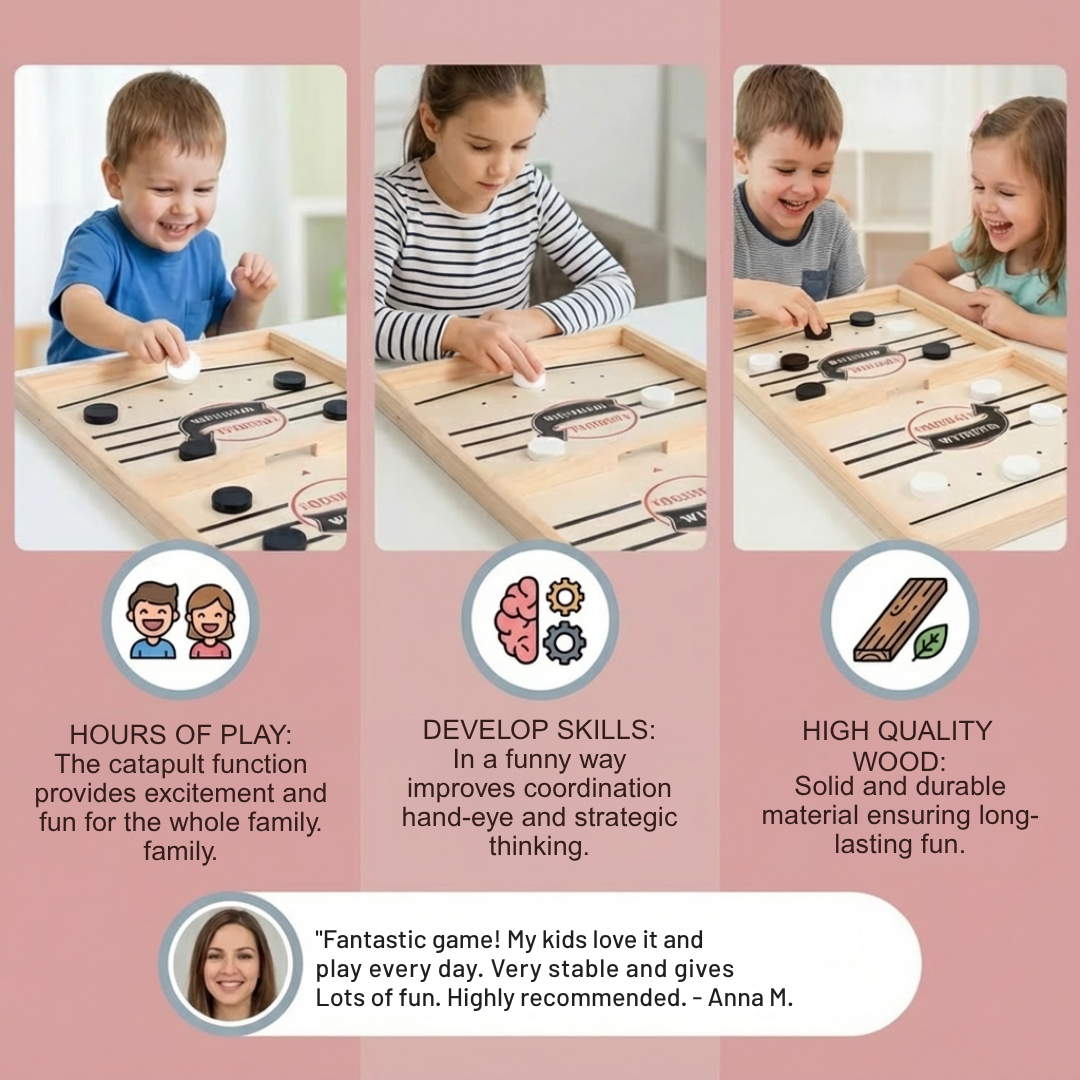 Catapolz™ — Ignite Family Fun with Fast-Paced, Heart-Pounding Catapult Action