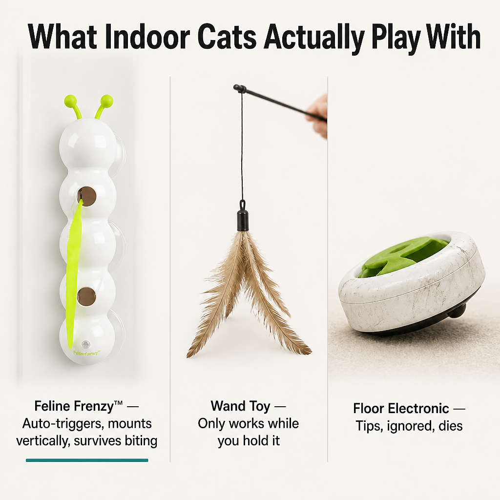 Feline Frenzy™ — Trigger Hunt Mode the Moment Your Cat Passes By