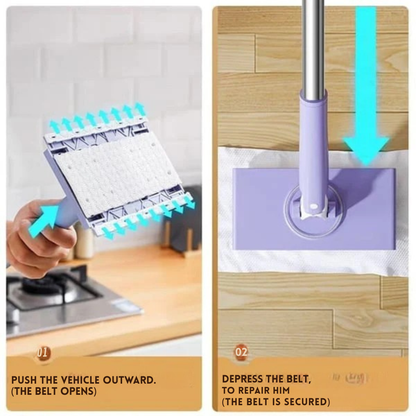 SlickSweep™ — Clean More Efficiently, Stay Hands-Free, Enjoy Your Sparkling Home