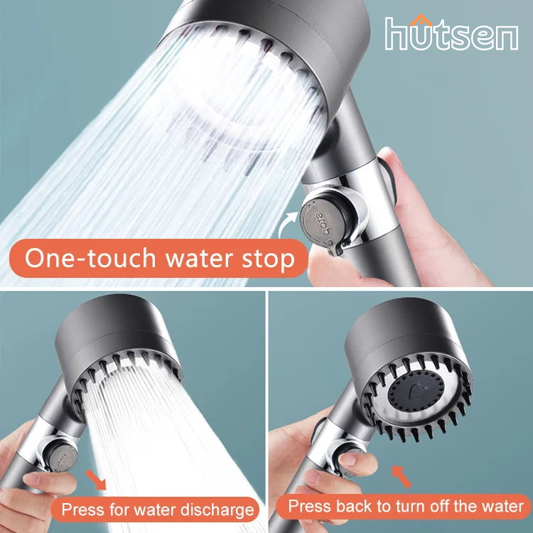 Borhe® Shower - 4-in-1 Multifunctional Shower Head for Massage and Skin Beauty