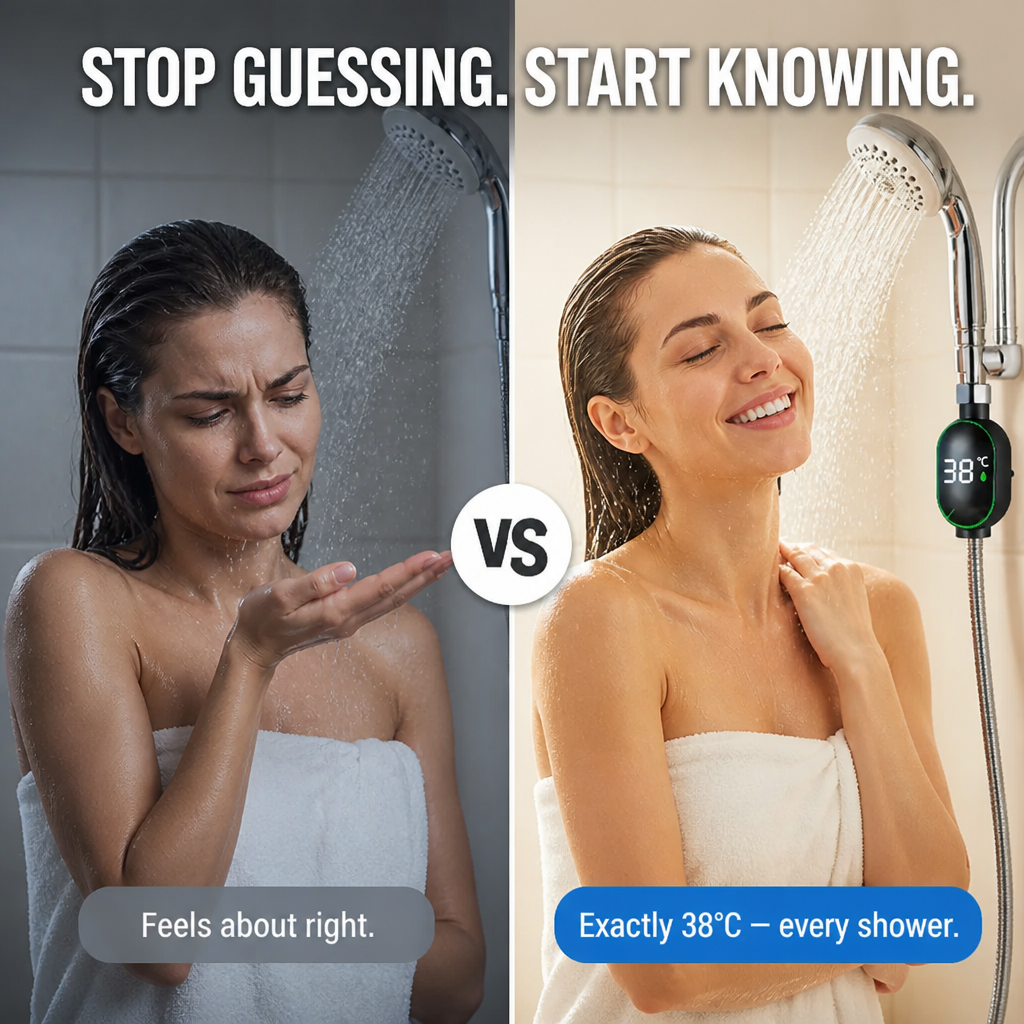 LushVibe™ — See the Precise Water Temperature Before It Meets Skin