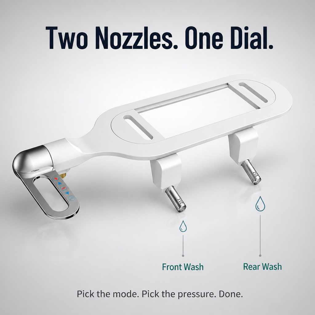 HydraPurify™ — Quit Wiping Sore, Avoid the Plumber, Experience True Clean