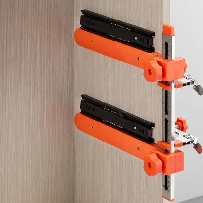 Fivalo™ Drawer Slide Installation Jig with Toggle Clamp