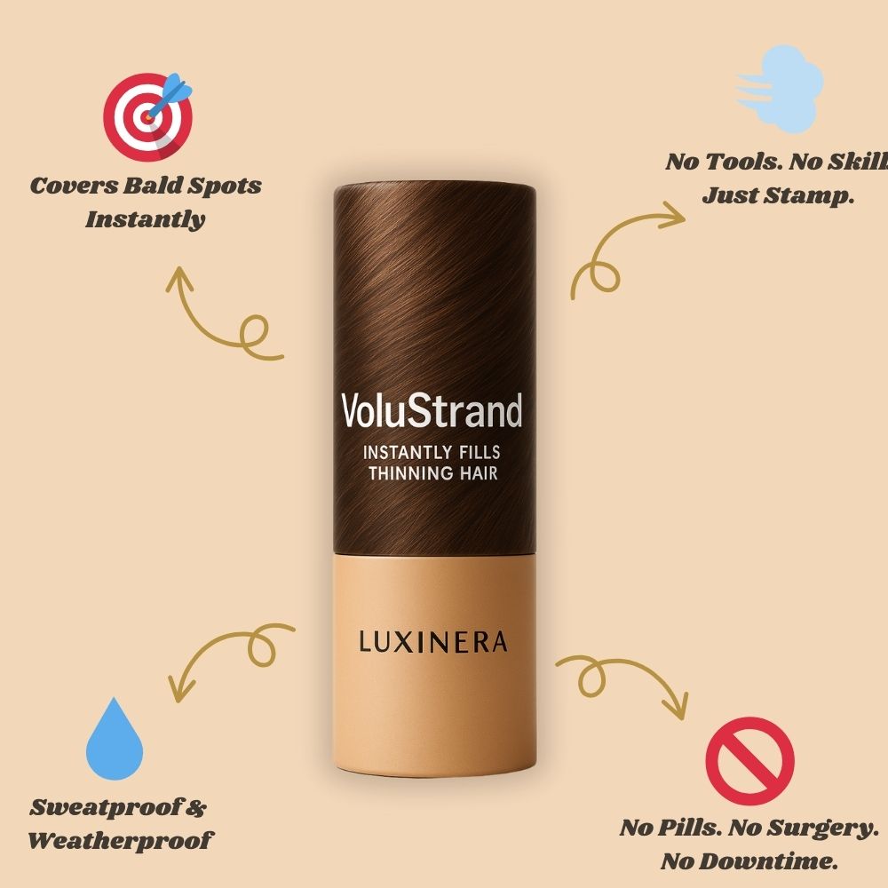 VoluStrand™ — Instantly Fills Thinning Hair for a Full, Natural Look | 1+1 FREE