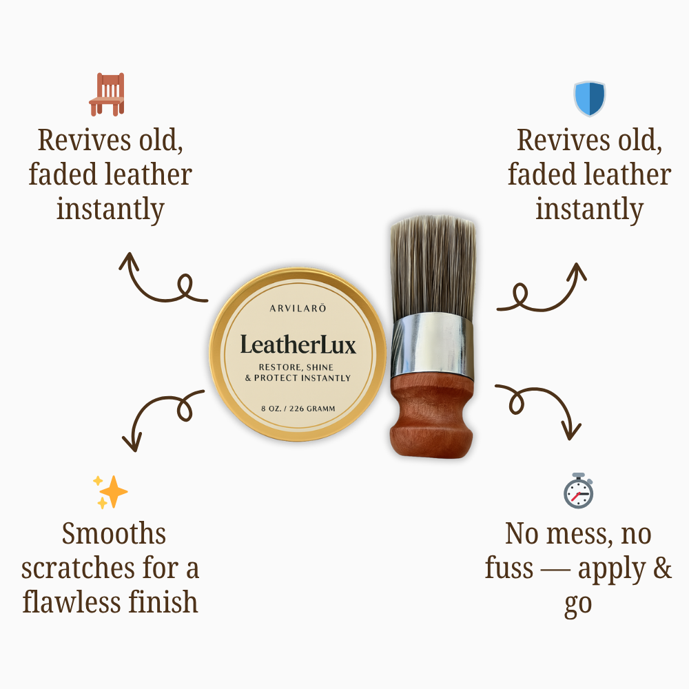 LeatherLux™ — Restore Shine & Protect Instantly | 50% Off