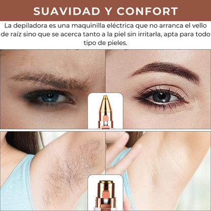 2-in-1 Facial Hair Removal - Velvess Shaver