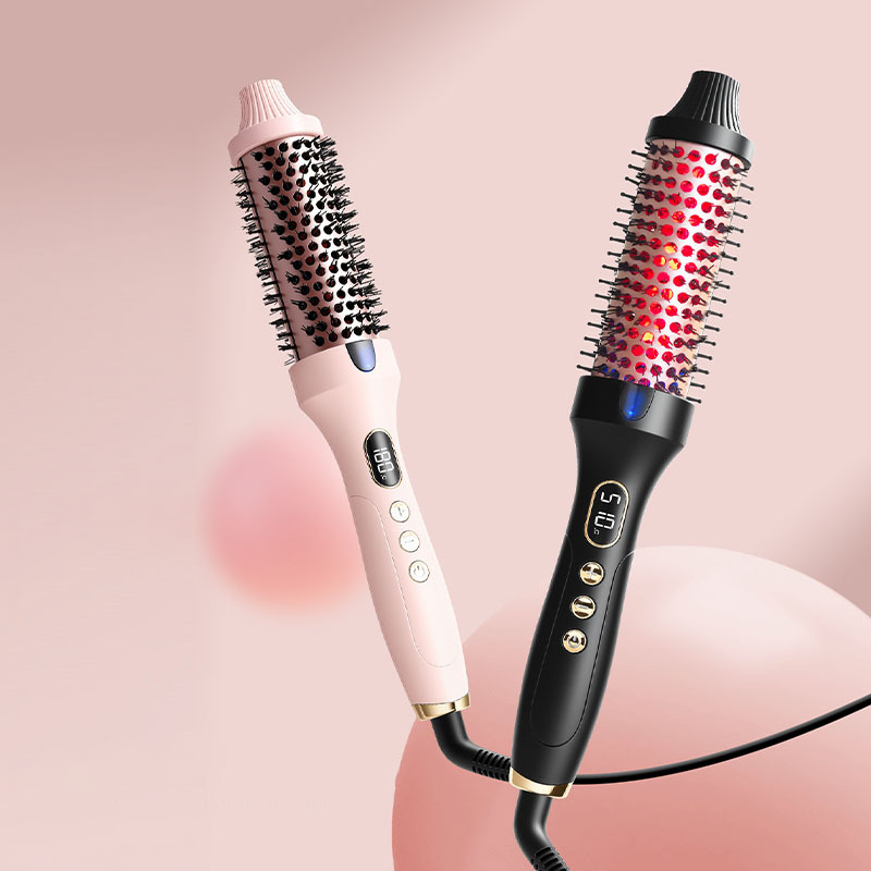 LumaLuxe™ Dual-Action Styler — Effortless Glamour with Silky Shine and Radiant Bounce Every Time