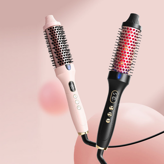 LumaLuxe™ Dual-Action Styler — Effortless Glamour with Silky Shine and Radiant Bounce Every Time