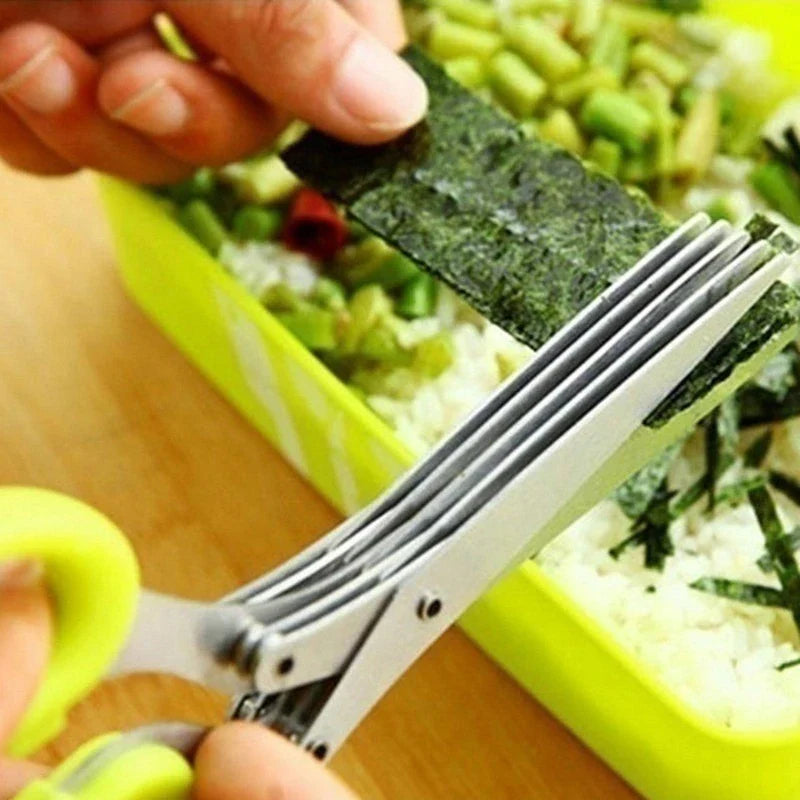 FlashSlice™ Herb & Veggie Shears — Slice Prep Time, Unlock Effortless Kitchen Mastery