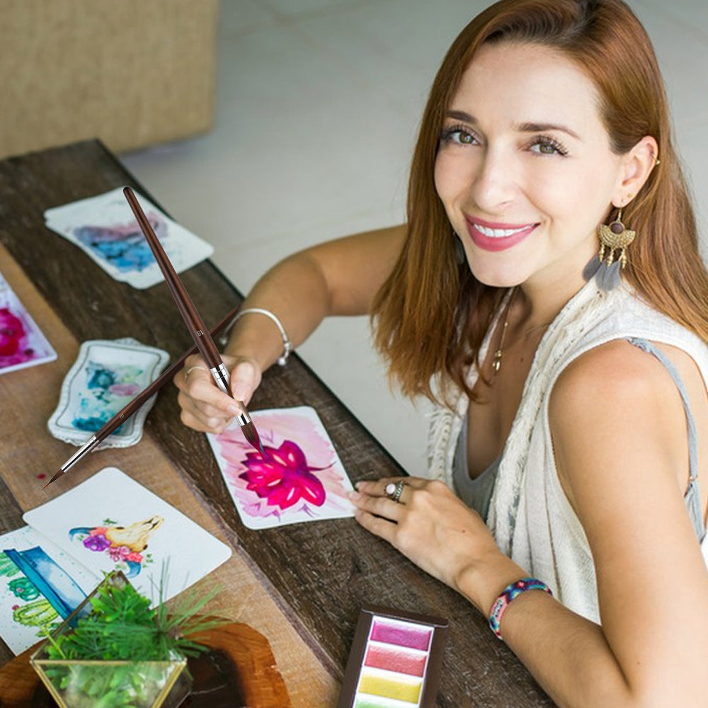 Kolinski™ Precision Brushes — Effortlessly Paint Every Detail with Superior Control and Grace