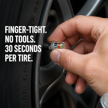 VeloGuard™ — Spot Low Tire Pressure Instantly Before Every Ride