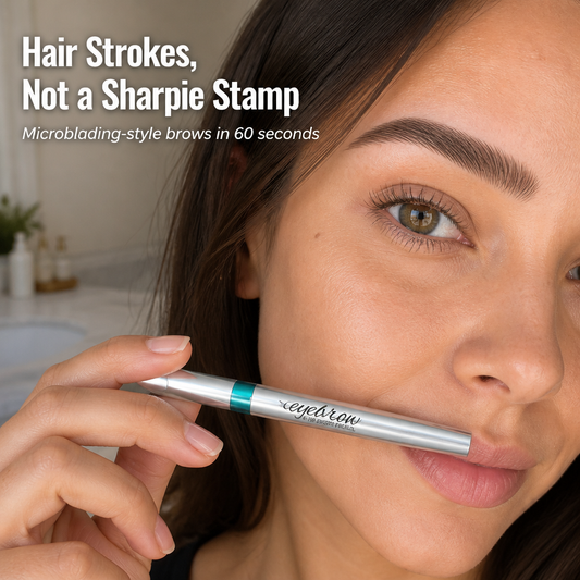 SilkStroke™ Precision Brow Pen — Instantly Create Lush, Natural Brows That Command Attention