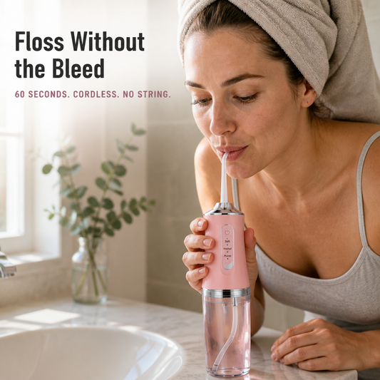 HydraPulse™ — Zap Plaque & Bleeding-Gum Buildup Between Close Teeth Instantly