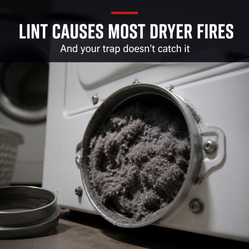DryVentEase™ — Extract Hidden Lint, Reduce Fire Hazard, Speed Up Drying