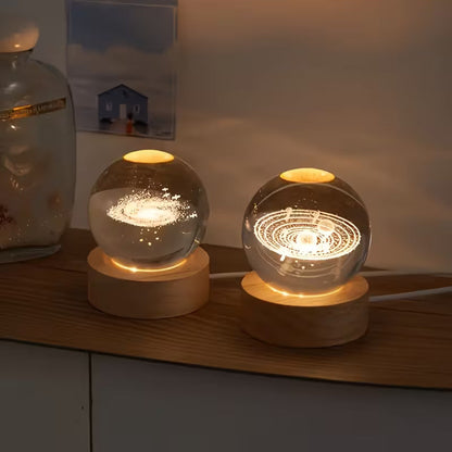 StellarAura™ Crystal Sphere — Ignite Wonder with a Mesmerizing Cosmic Glow That Transforms Your Space