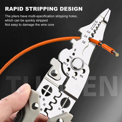 WireMaster Wire Stripper Pliers | Multi-Function Tool | Accurate Cutting & Crimping