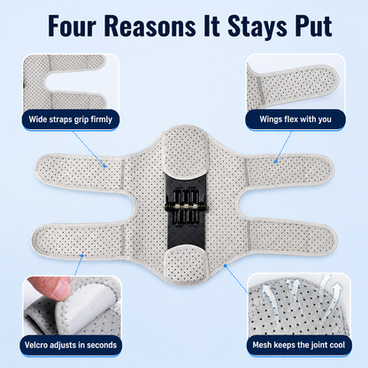 GlideEase™ — Climb Stairs Again, No Need to Hold the Railing