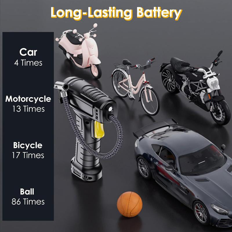 TurboPump™ — Command Perfect Pressure Fast for Safer, Smoother Rides Every Time