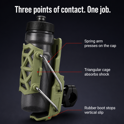 VeloGrip™ — Secure Your Bottle Tight to Prevent It from Bouncing Off on Bumps