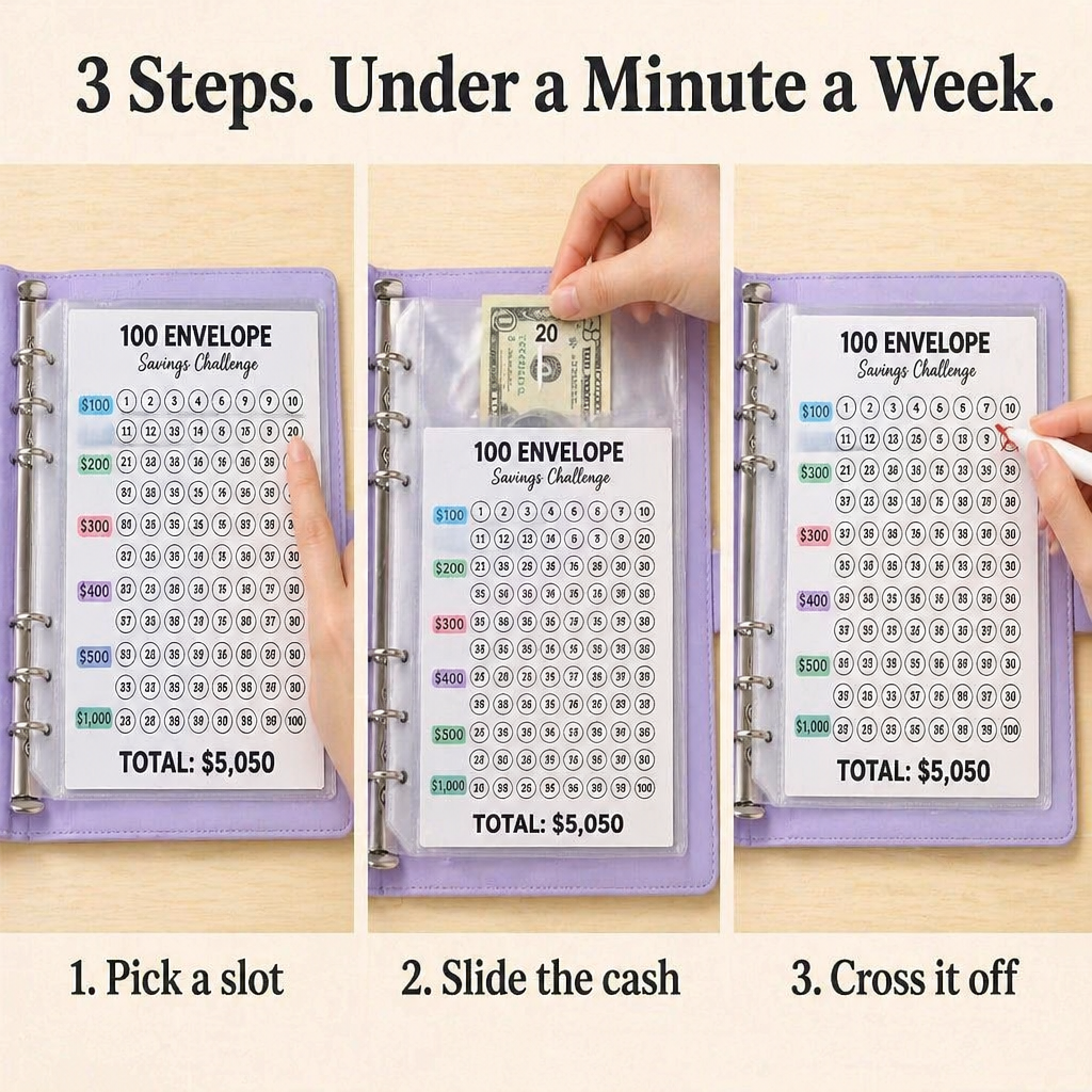 SmartSave System™ — Rack Up $5,050 in Numbered Slots You See Filling Up