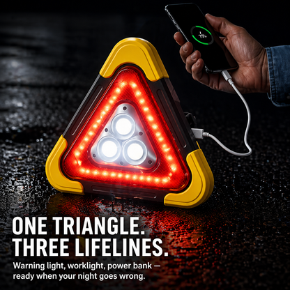 BlazeGuard™ — Brighten the Night, Signal the Way & Power Your Phone
