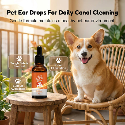 CalmiaPet™ — Turn Ear Care into Comfort and Cuddle Time