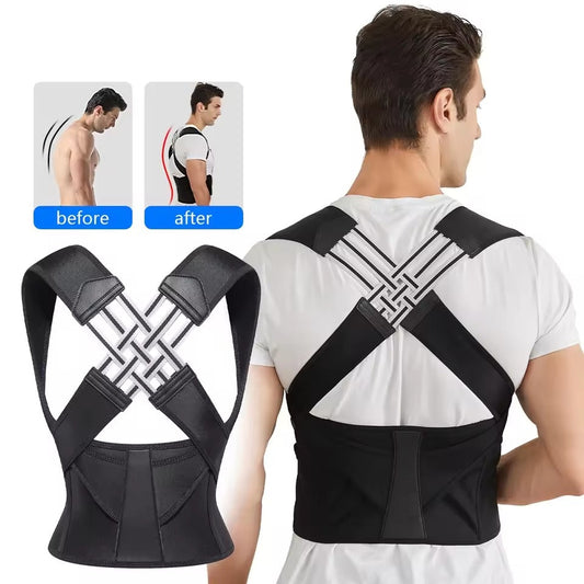 Adjustable posture corrector – Improves your posture and alleviates back pain