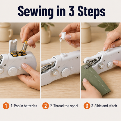 StitchLite™ — Repair Hems, Patches & Rips In Less Than A Minute