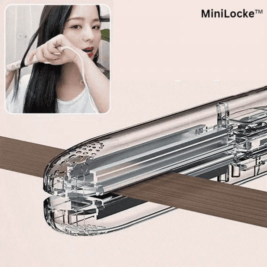 VioraMini — Compact Dual-Use Curling and Straightening Iron