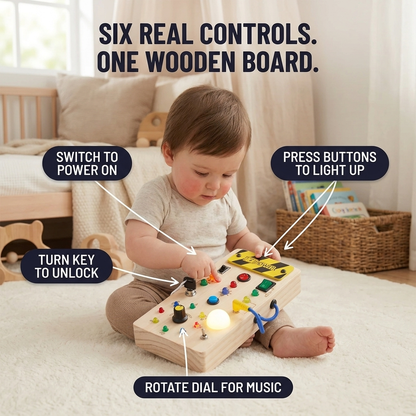 BrillioPlay™ — Let Little Hands Control Real Switches, Lights and Music to Learn