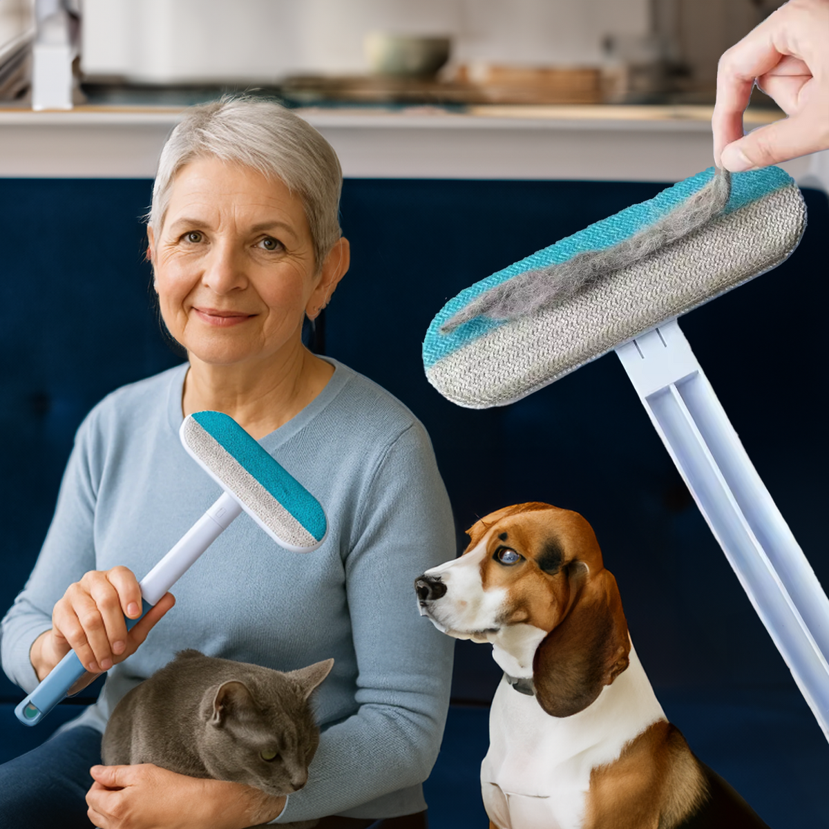SaniPaw™ — Crush Pet Hair Hassles Fast for a Fresh, Fur-Free Home Every Day