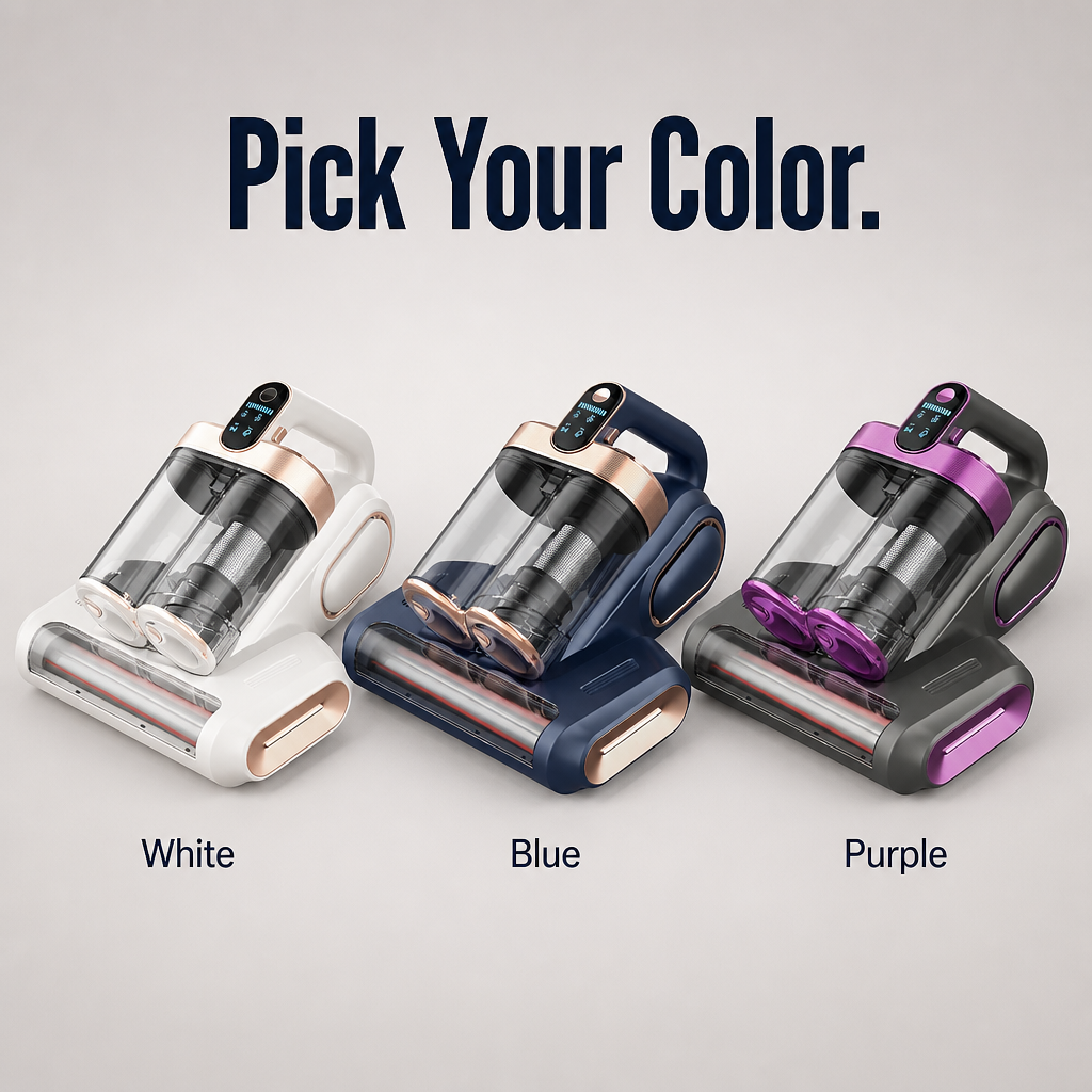 PureRest™ Pro Mattress Cleaner — Extract Dust Mites from Your Mattress for Allergy-Free Rest