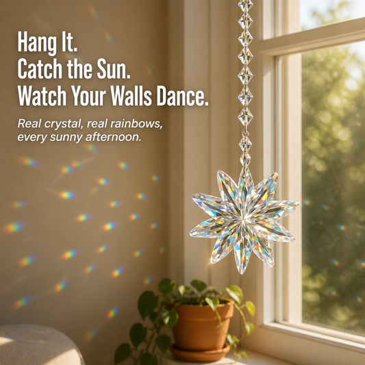 LumiAura™ — Transform Every Window Into a Daily Spectrum Light Display