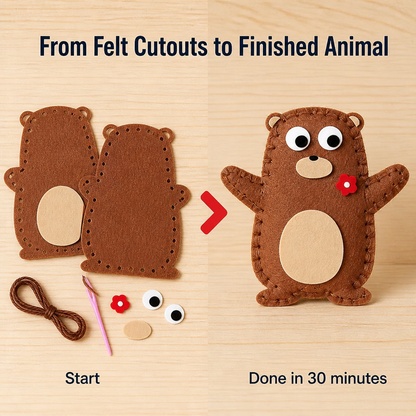 WhizKidz StitchCraft™ — Swap Screen Fights for Calm, Engaged Crafting That Endures