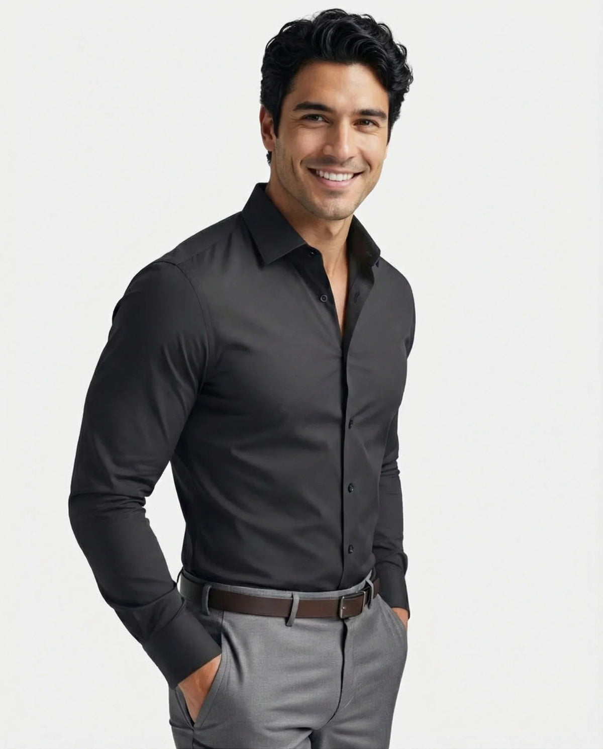 EdgePulse™ Shirt — Stay Fresh, Wrinkle-Free, and Unstoppable All Day Long