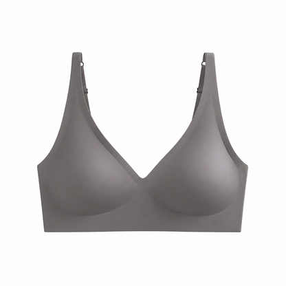 SilkenEase™ – Wire-Free Invisible V-Neck Comfort Bra