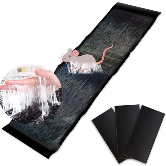 Extra-large adhesive mousetrap