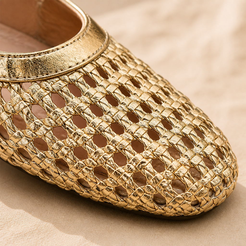 BreezeStep™ – Handcrafted Square-Toe Mary Jane Mules