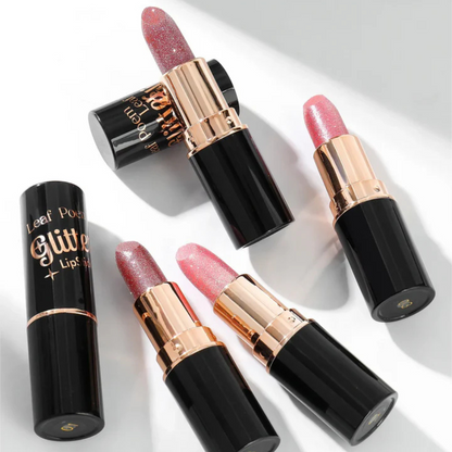LuxeLure™ Metallic Lip Color — Drench Your Lips in 24-Hour Shine and Silky Comfort That Never Fades