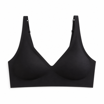 SilkenEase™ – Wire-Free Invisible V-Neck Comfort Bra