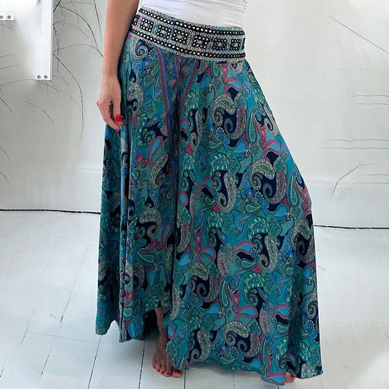 ZephyraFlow™ Paisley Pants — Unlock Featherlight Comfort and Unstoppable Style All Day Long
